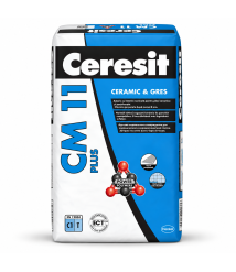 Adeziv gresie si faianta Ceresit CM 11 Plus, gri, 25 kg